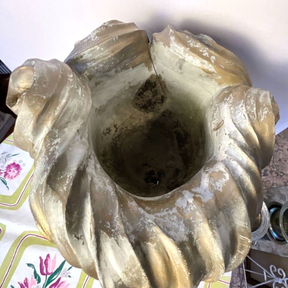 Greek Goddess resin planter woman's head planter stunning must see - Picture 7 of 9